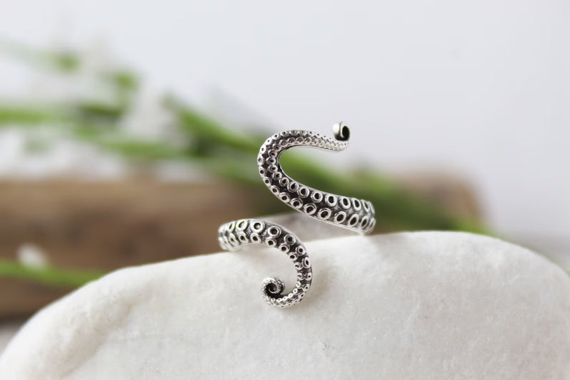 Silver/Gold  Octopus Ring  Mother's Day Gift + Free Gift Box + Free Shipping By Dings Jewel