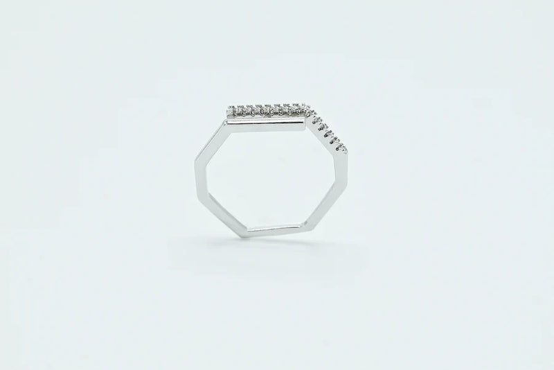 Hexagon Ring By Dings Jewel