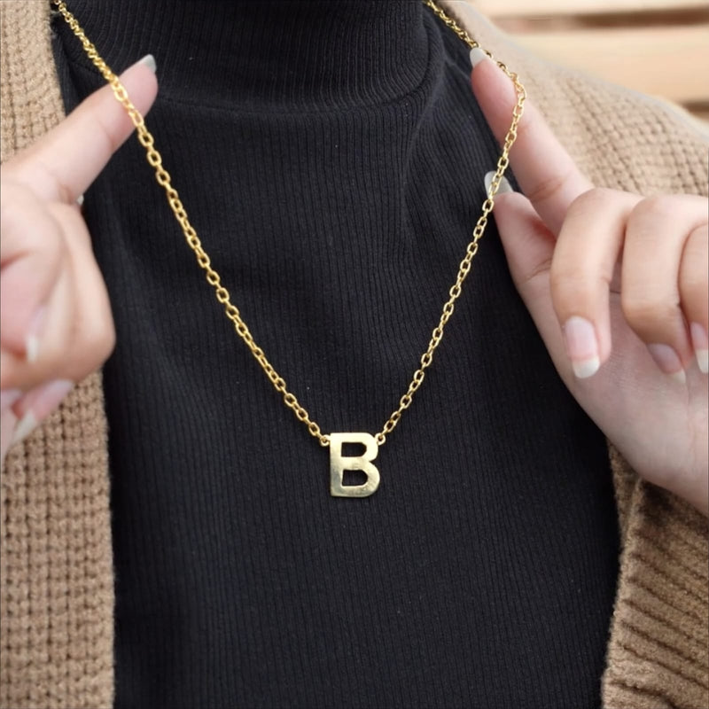 14K Gold Initial 